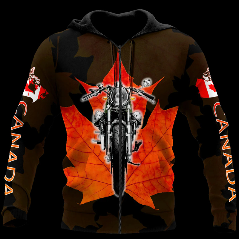 Kanada Ahornblatt 3d gedruckt  – Street Fashion Canada Bewertung und Preis