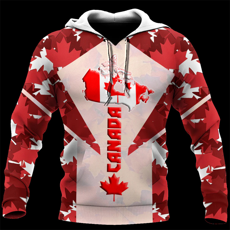 Kanada Ahornblatt 3d gedruckt  – Street Fashion Canada Bewertung und Preis