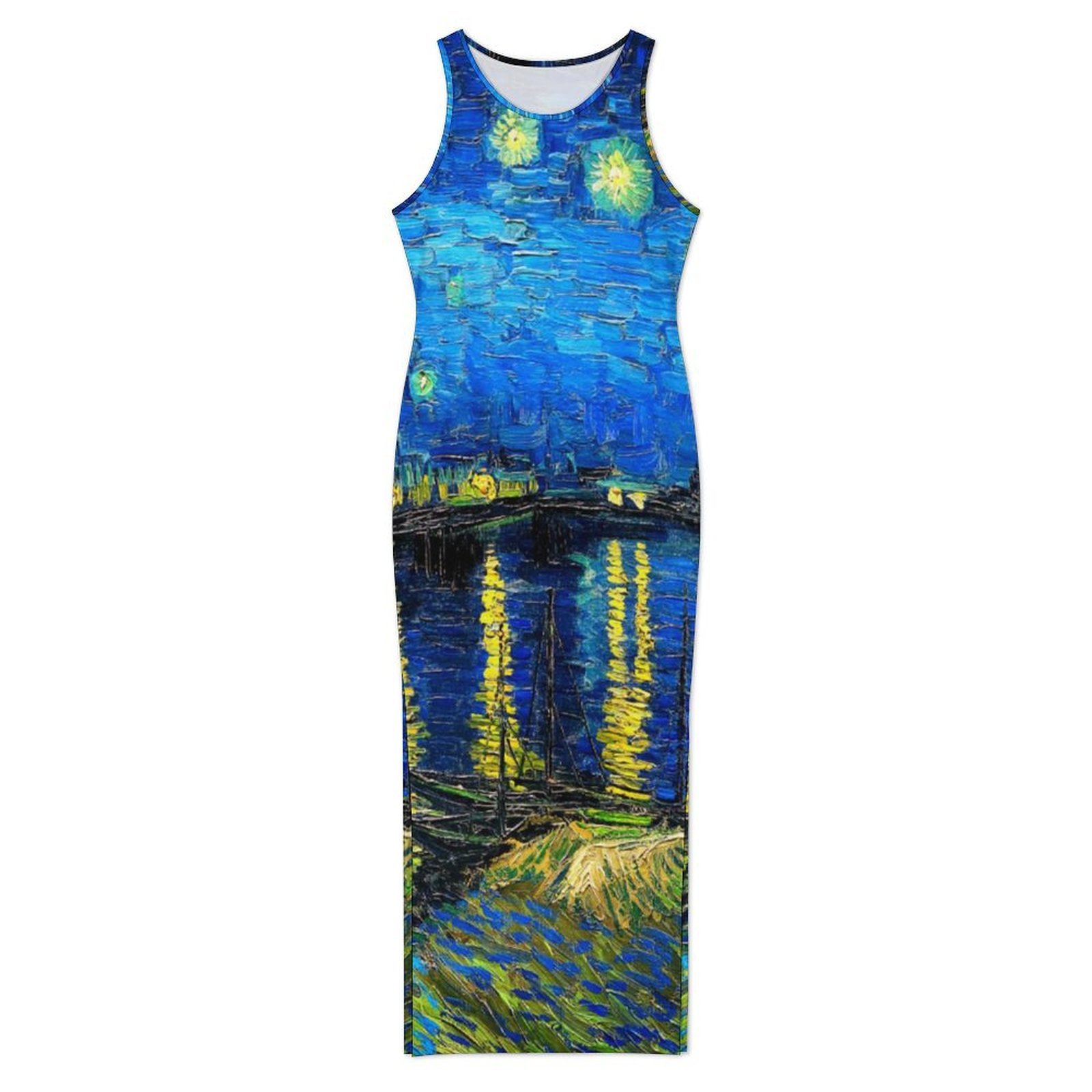 Van Gogh Bodycon-Kleid, Urlaub – Fashion Street Night Bewertung und Preis