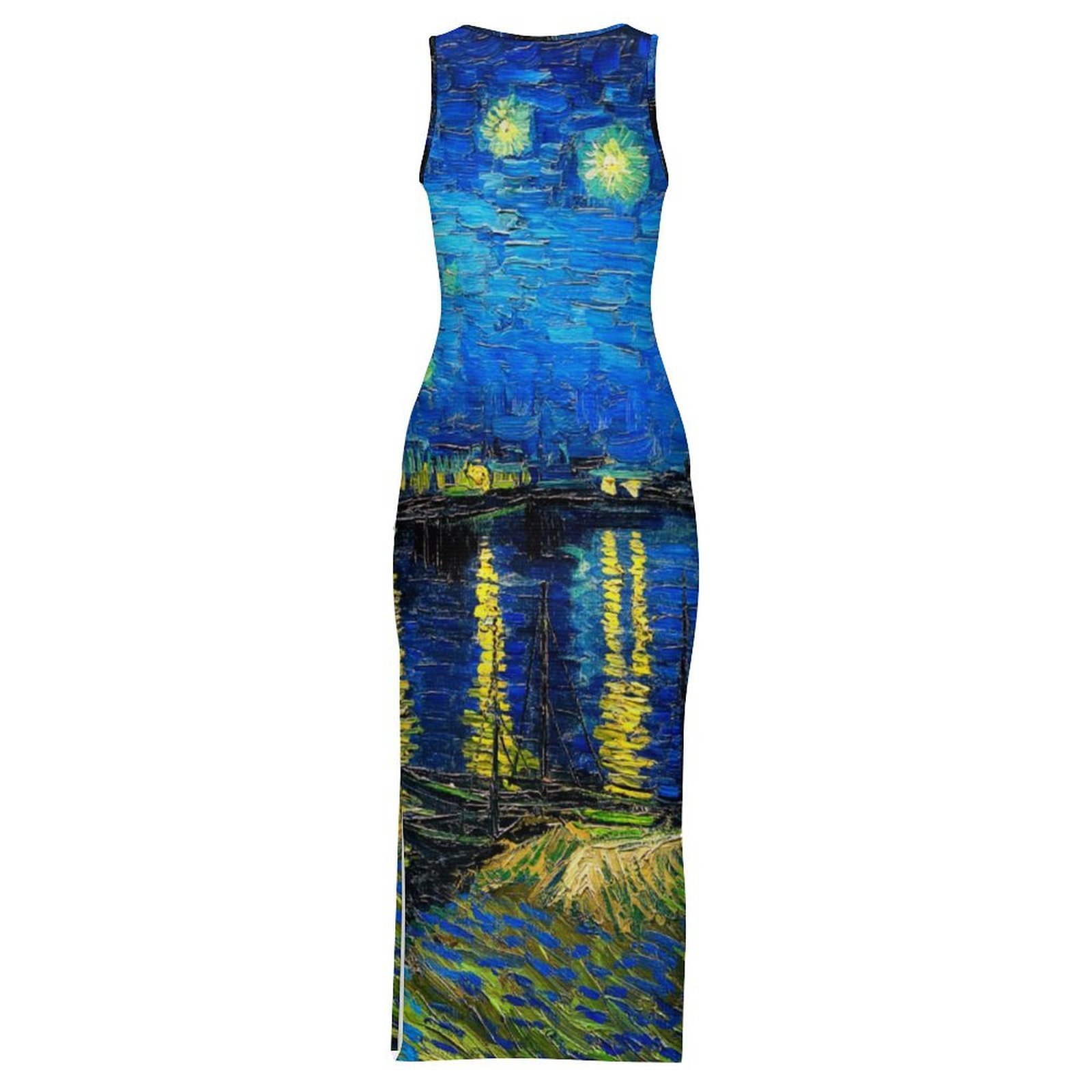 Van Gogh Bodycon-Kleid, Urlaub – Fashion Street Night Bewertung und Preis