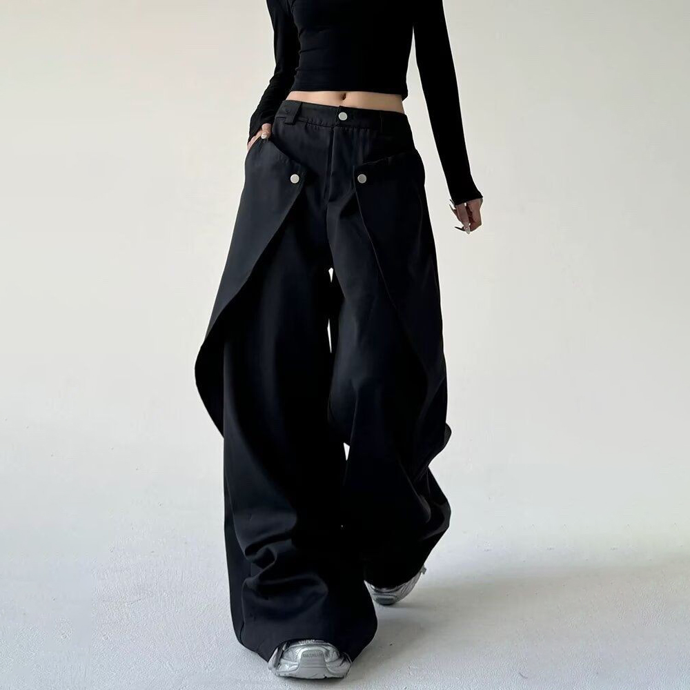 Herrenhosen mit Nähten, doppel – Street Fashion Men 2025 Bewertung und Preis